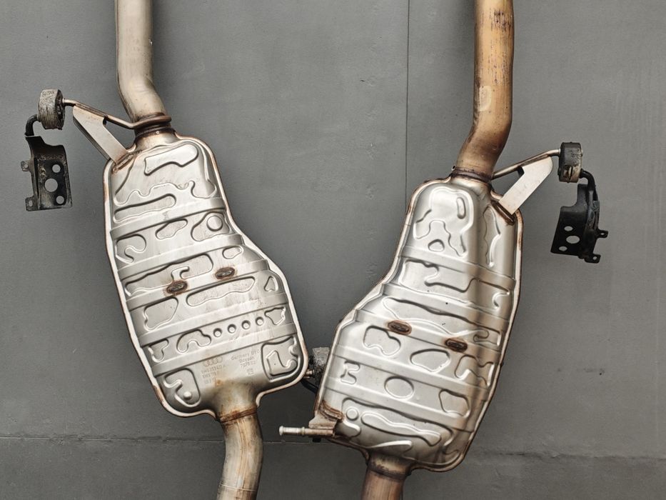 Выхлопная труба, глушитель, задняя часть Audi A4 B9, Q5 80A, Arteon