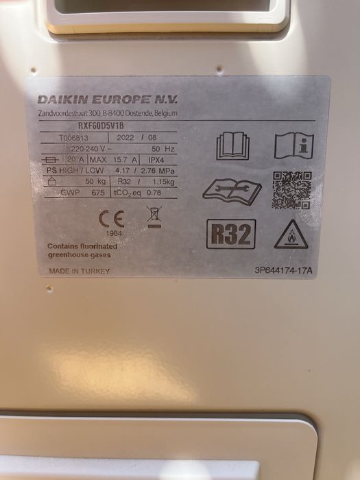 Daikin Comfora 24000 btus