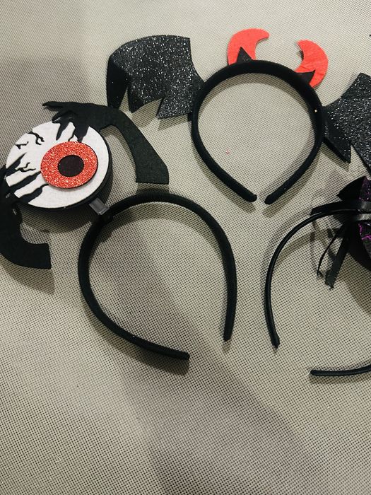 Opaska halloween czarownica oko opaska