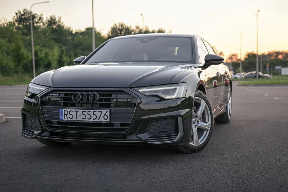 Audi A6 Limousine Audi A6C8, 40 TDi, Quattro, S-line, Salon polska, Perełka