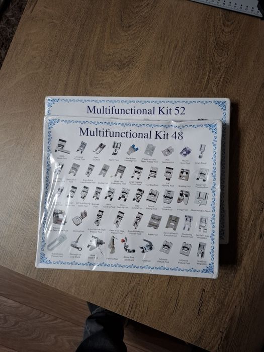 Набір лапок для побутових швейних машин 11, 48 та 52шт Janome, Brother