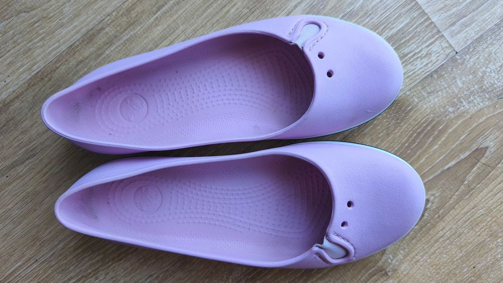 baleriny Crocs W6 lawendowe /liliowe