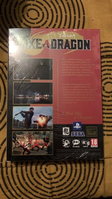 Yakuza like a dragon collectors edition ps4