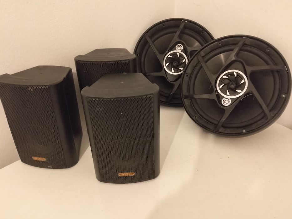 Colunas de som, Pioneer e Reloop