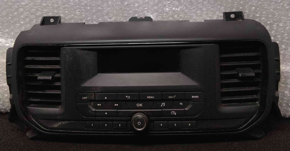 Rádio / Auto Rádio 98120819ZD - CITROËN JUMPY III Caixa