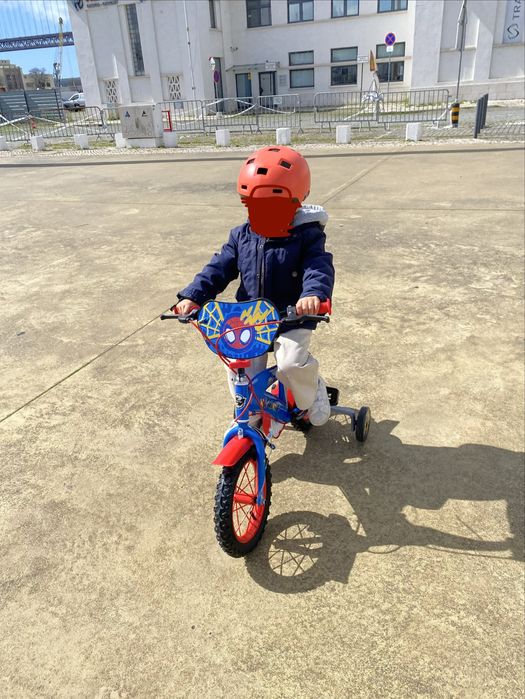 Bicicleta homem aranha 14 polegadas