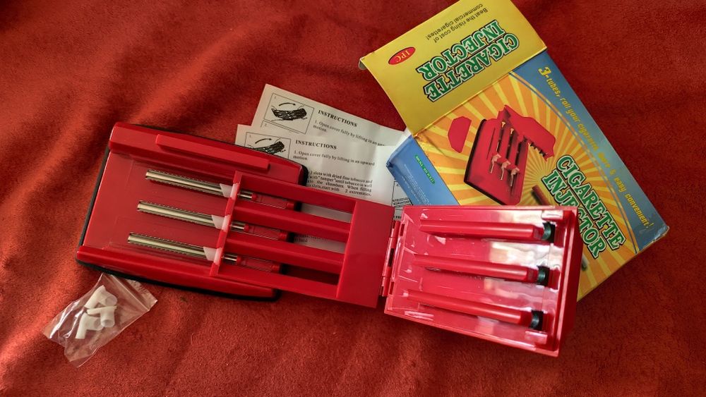 Máquina para uso artesanal de fumo