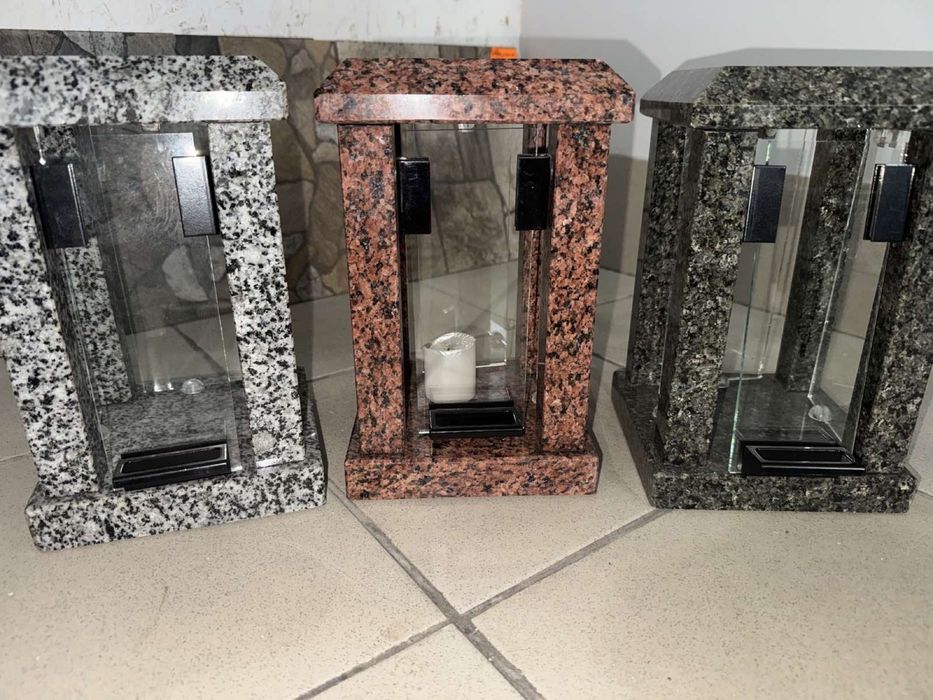 Лампадка з граніту на могилку