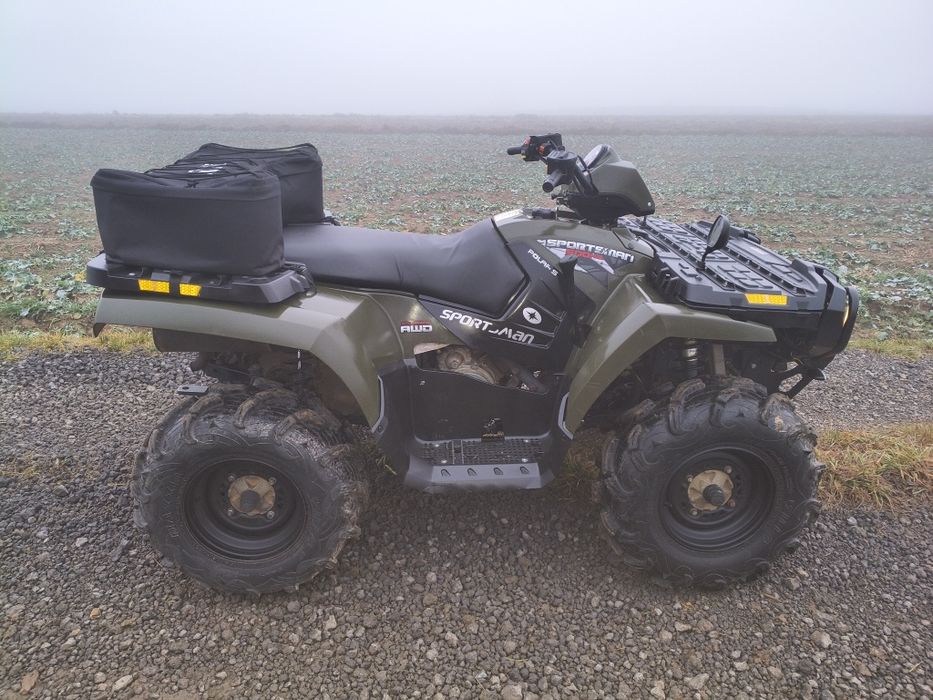 Polaris Sportsman 500 H.O zarejestrowany z ważnym przeglądem