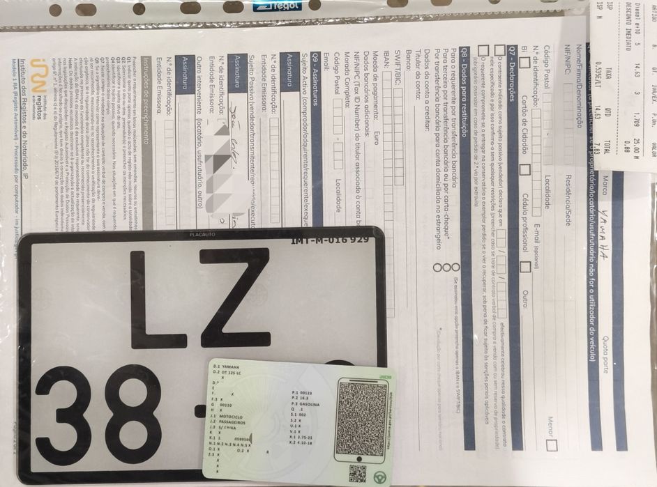 Dt 125 ypvs último preço