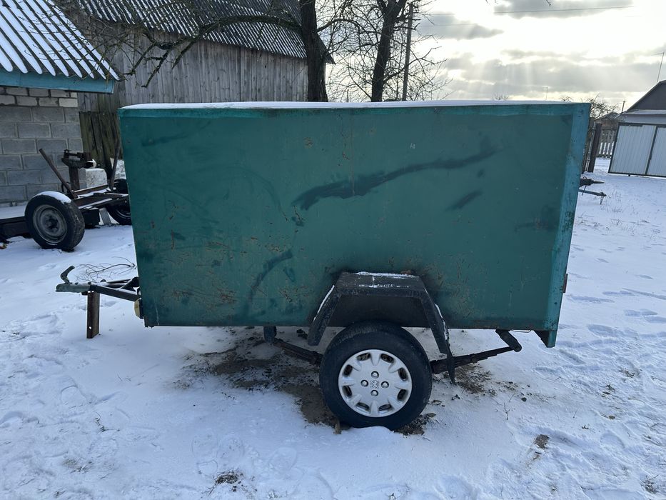 Продам причеп з документами