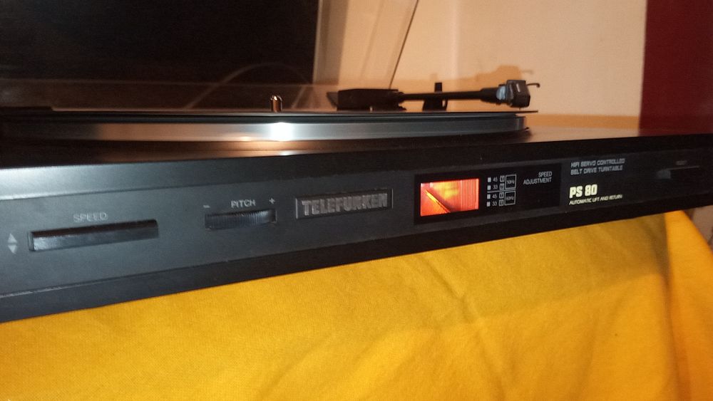 Gira discos Telefunken mod PS80