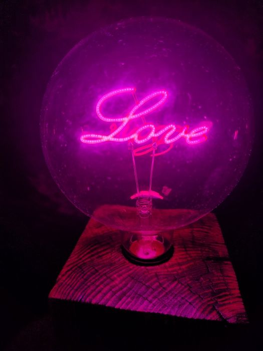 Stylowa lampka handmade