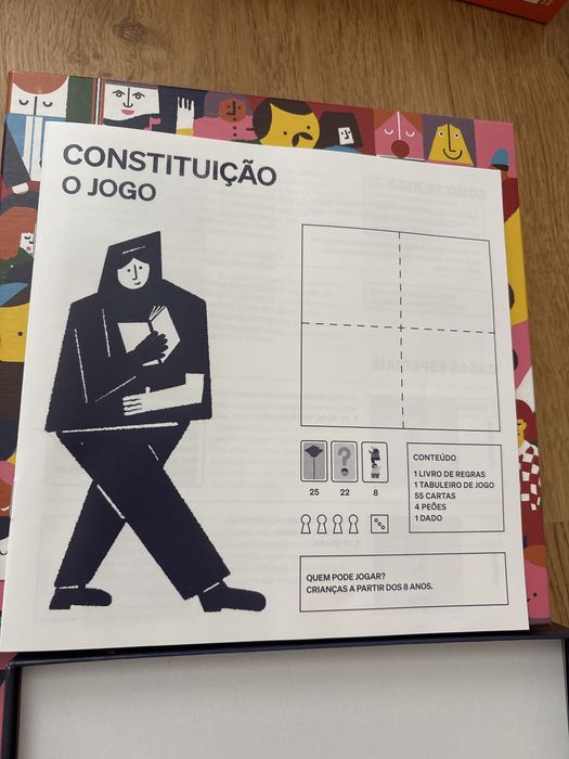 Jogo de Tabuleiro “Constituição – O Jogo” – Novo e Educativo