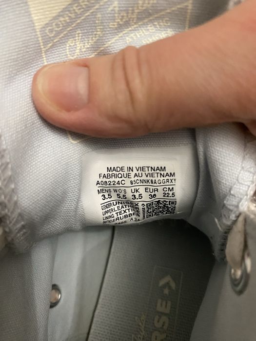 Кеди Converse шкіряні 36 розмір