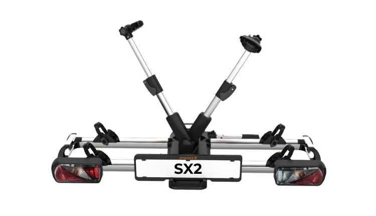 SPINDER SX2 TX2 Silver Classic / EXPLORER+ bagażnik 2 rowery na hak