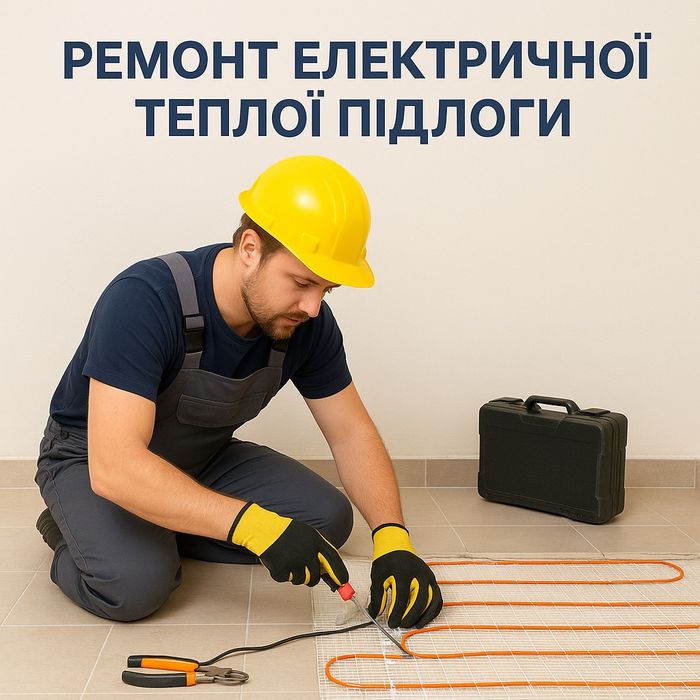 Ремонт, діагностика електричної теплої підлоги та терморегуляторів