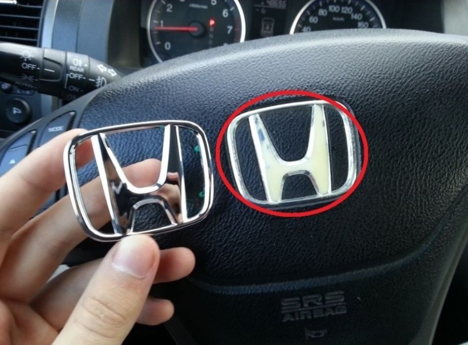 Емблема на кермо,решітку,багажник,ляду Honda, Хонда на всі моделі