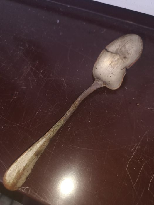 Ложка старинна посріблена