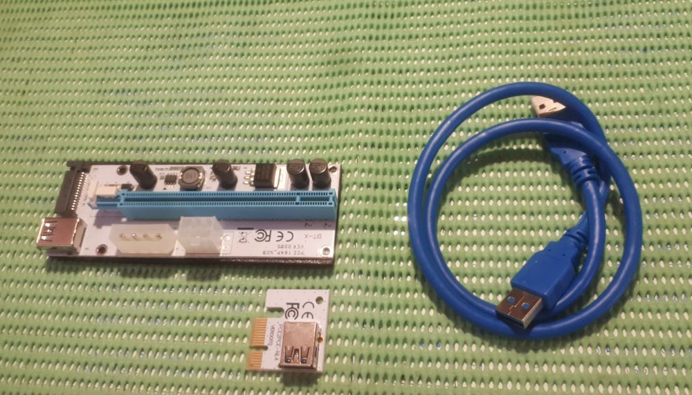 райзер / карта 1x до 16x USB 3,0