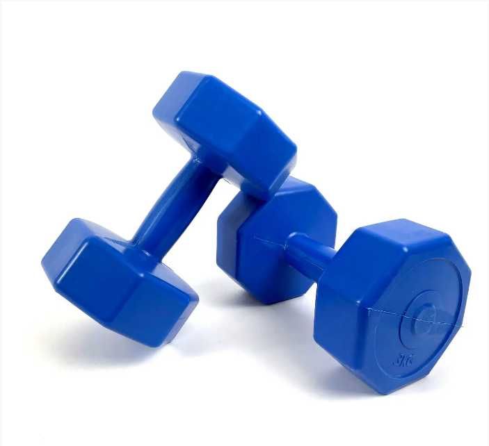 1-2-3-4кг Гантели пластиковые композитные для фитнеса, дома, спорта