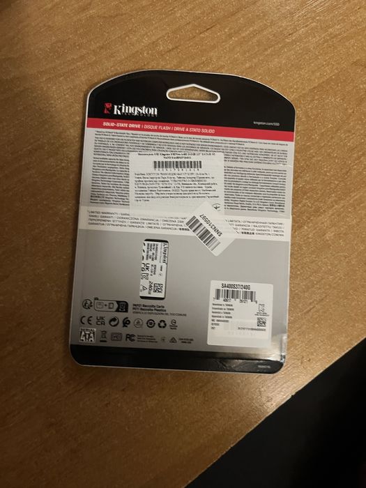 Ssd диск Kingston 240 GB новый