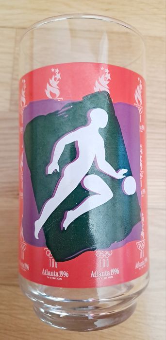 Copo vintage McDonald's 1995 Coca-Cola Jogos Olímpicos Atlanta 1996