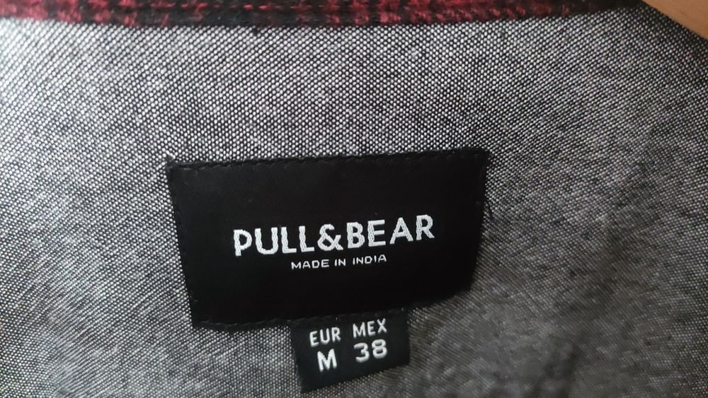 Koszula męska w kratkę pull&bear M