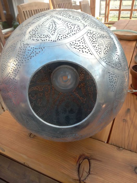 Lampa w stylu Egipt aluminiowe fi 30