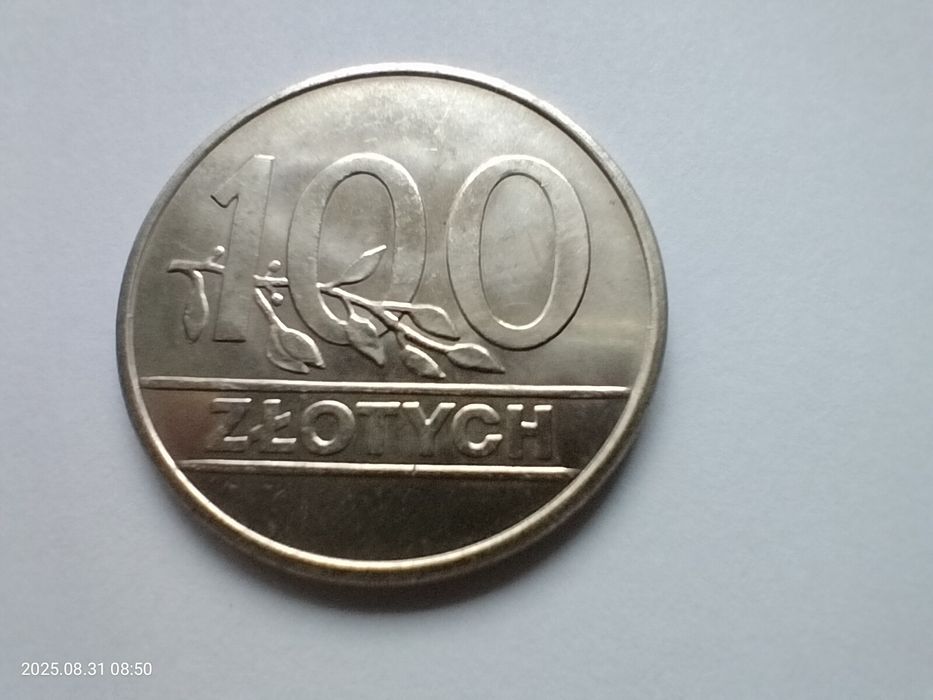 Moneta 100 zł - 1990r.