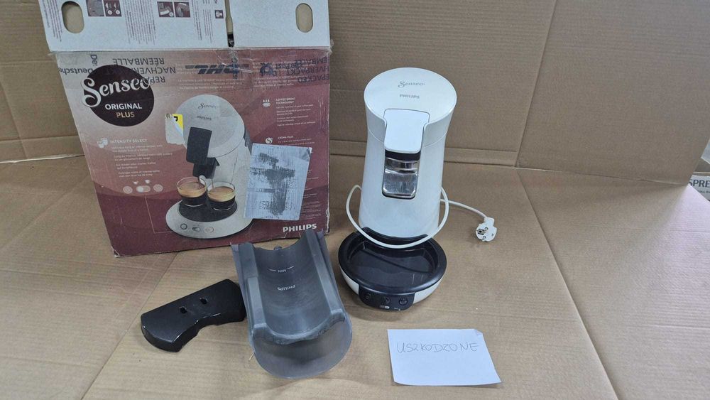 Ekspres kapsułkowy Philips Senseo 1 bar biały