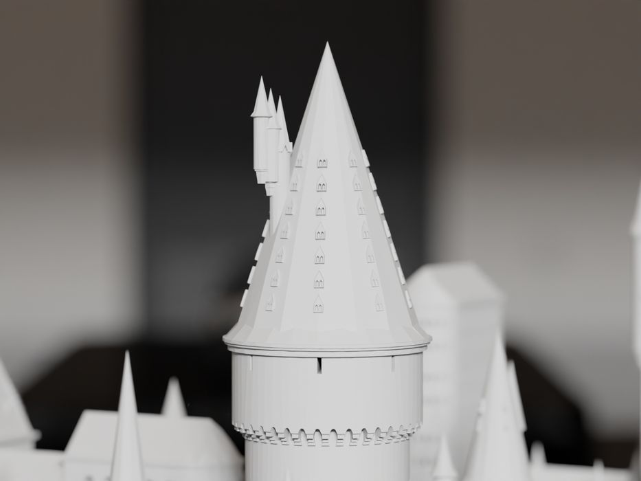 3D модель Гоґвортсу