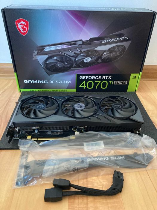 RTX MSI 4070 Ti SUPER 16Gb Gaming X Slim