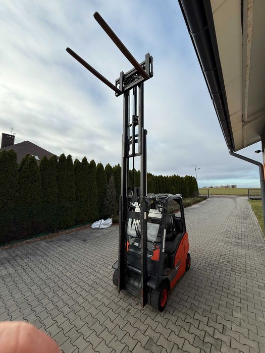 Linde H16T EVO NISKI 195cm! 1900 MTH Triplex Wózek widłowy kontenerowy