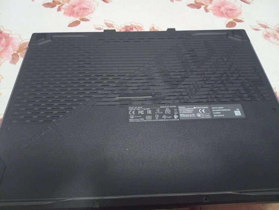 Продам ноутбук asus G531GT