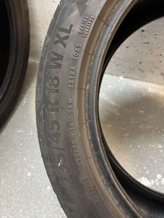 Opony Continental 235/45/18