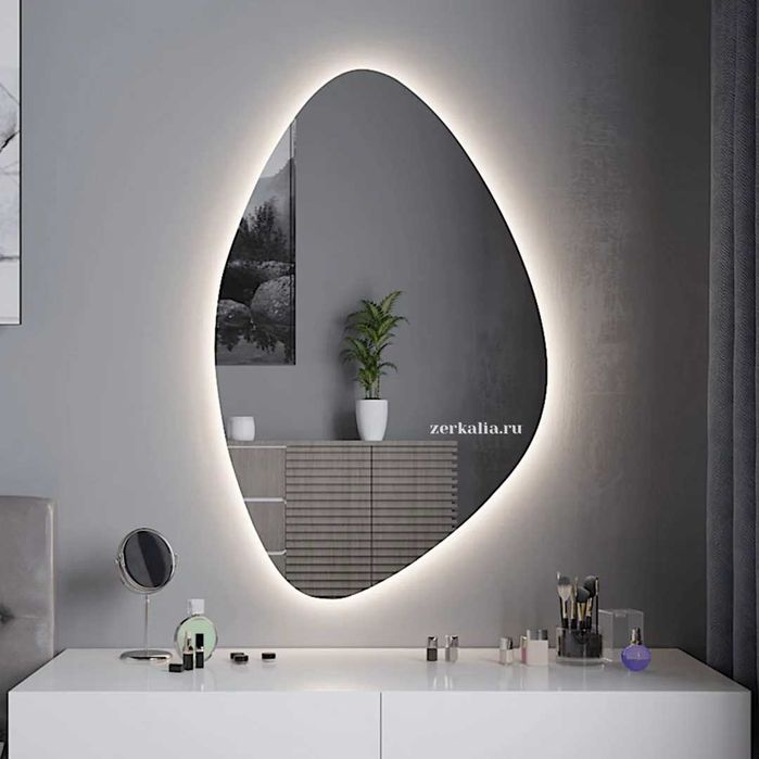 СУПЕР ЦІНА! Дзеркала з підсвіткою сілует Зеркала с подсветкой