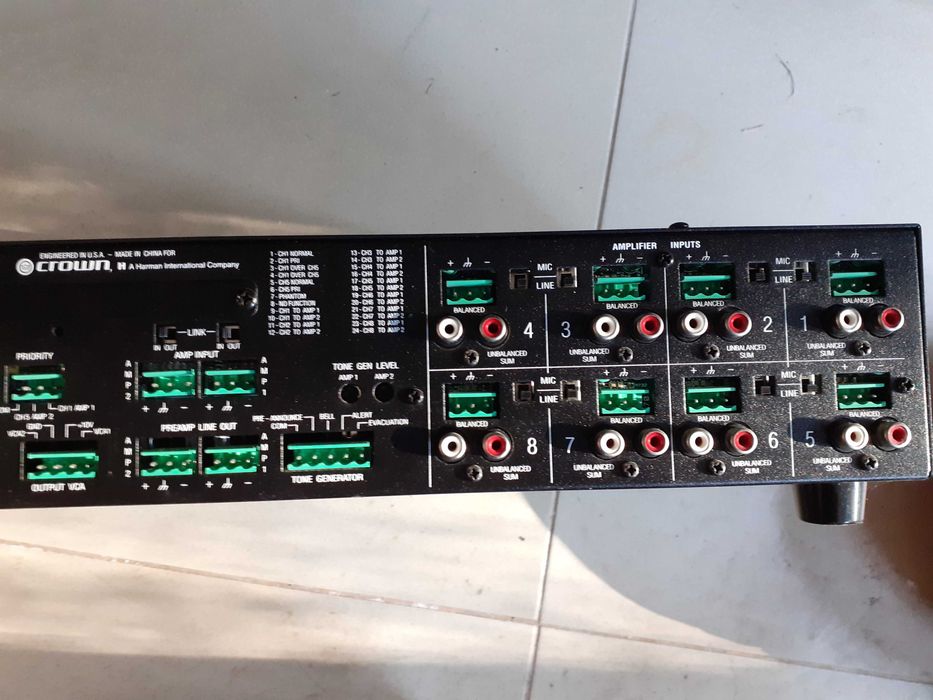 Amplificador misturador Crown 280MA Rio Tinto • OLX Portugal