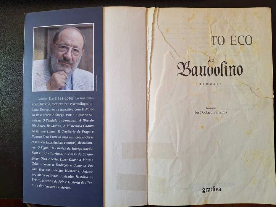 Baudolino por Humberto Eco uma história fantástica