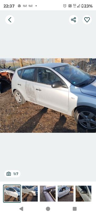 Lusterko prawe Hyundai i30