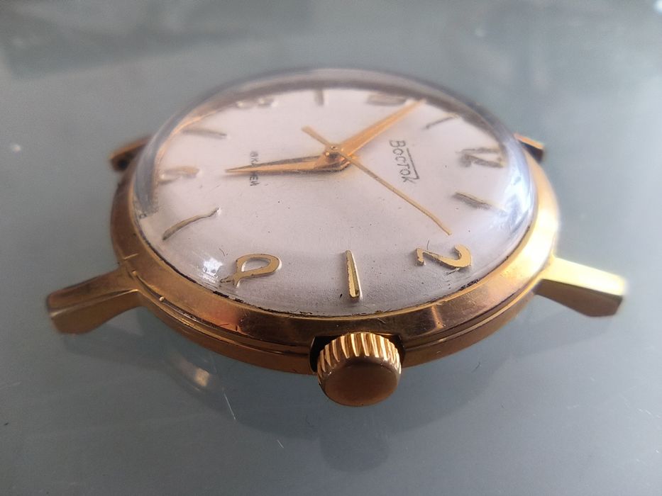 Zegarek Wostok złocony au 20