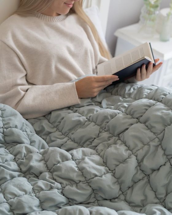 Manta Verde Acolchoada – Flamingueo