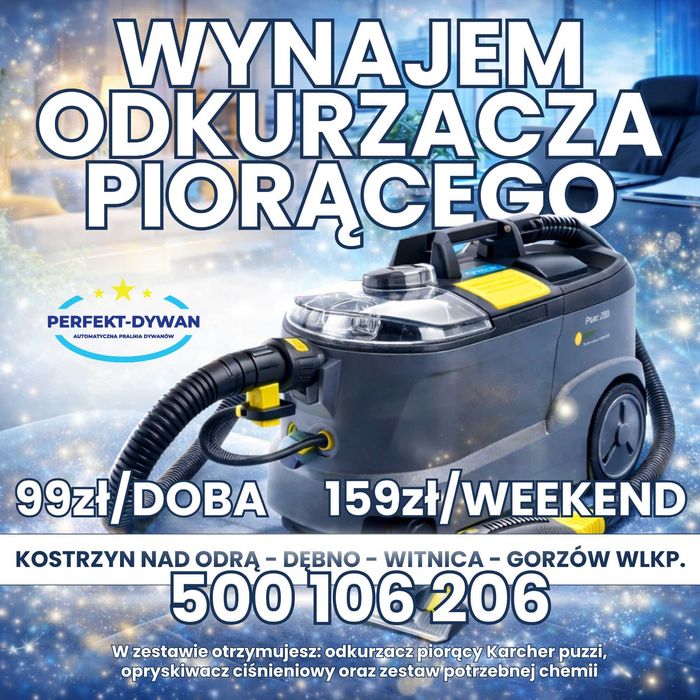 Czyszczenie dywanów i tapicerki