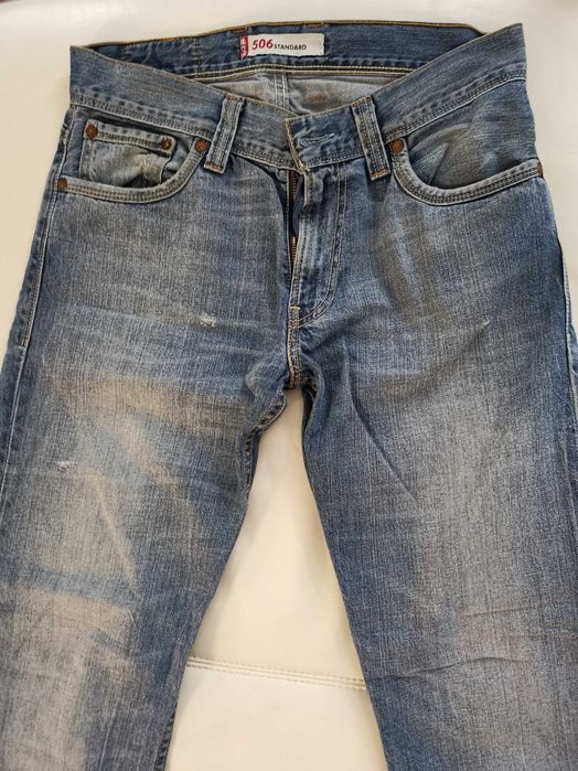 Spodnie jeansowe marki Levis 506 męskie, używane W31 L34