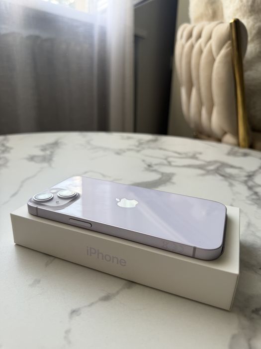 Iphone 14 128GB liliowy