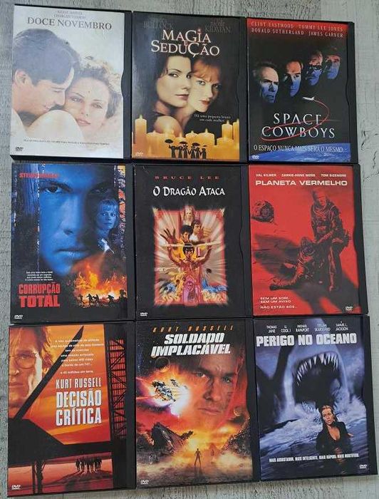 DVD Originais Cxs Snapper e outros