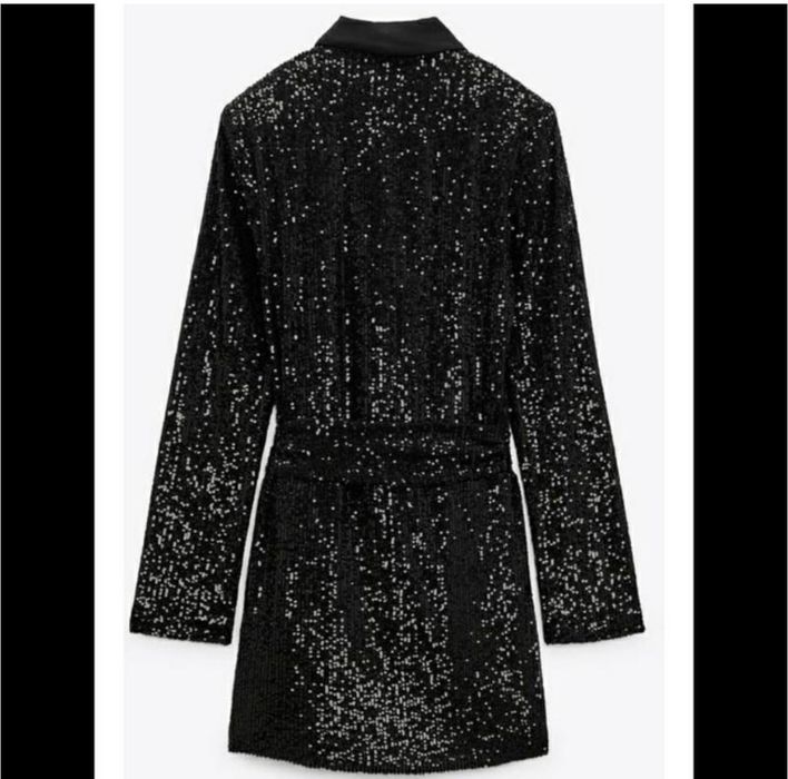Сукня Zara з паєтками S-M