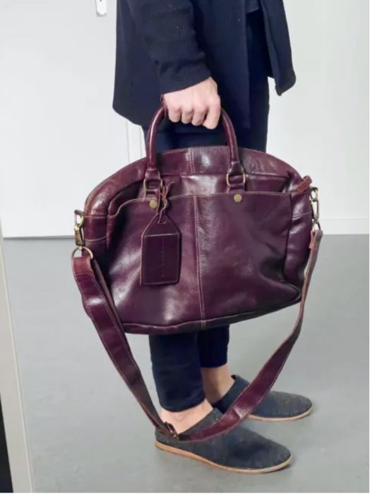 Чоловіча шкіряна сумка / портфель Cowboysbag для ноутбука