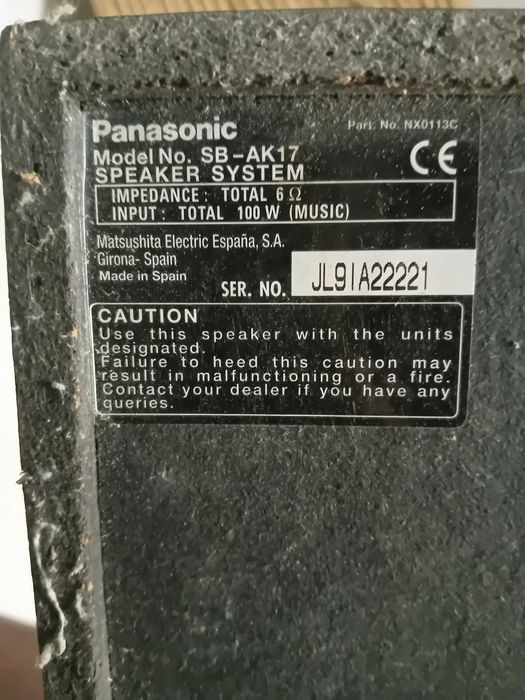 Colunas De Som. Artigos Usados.