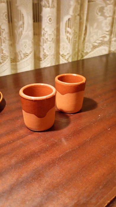 Conjunto Duas Chávenas de Café com Pires